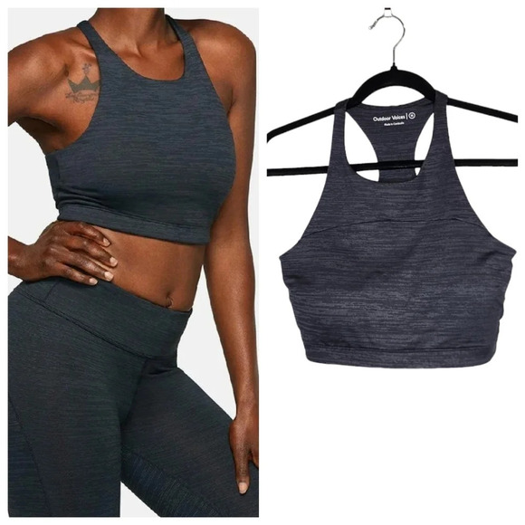 Outdoor Voices Tops - Outdoor Voices TechSweat™ Crop Top Grey size medium